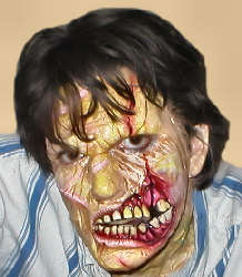 Painted Freak Prosthetic Image 1